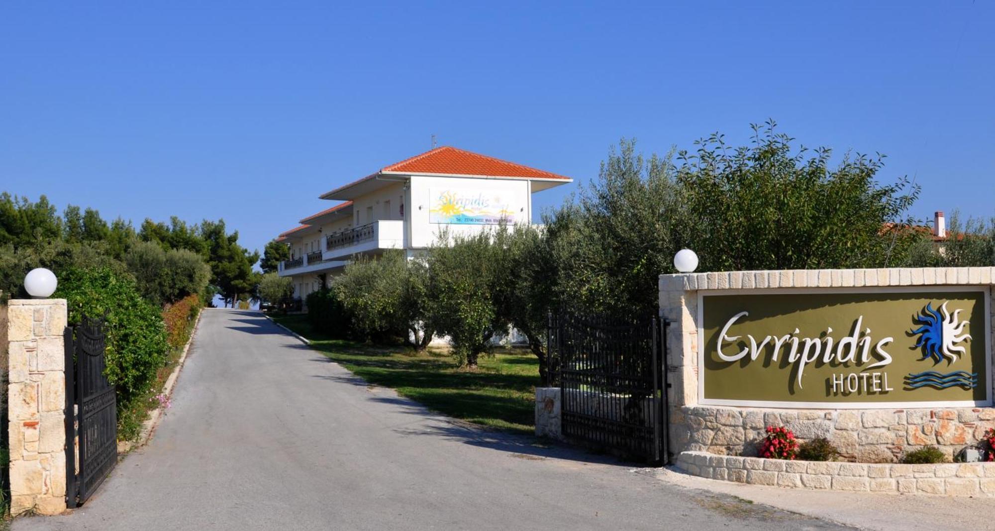 Evripidis Hotel Áfitos Exterior foto
